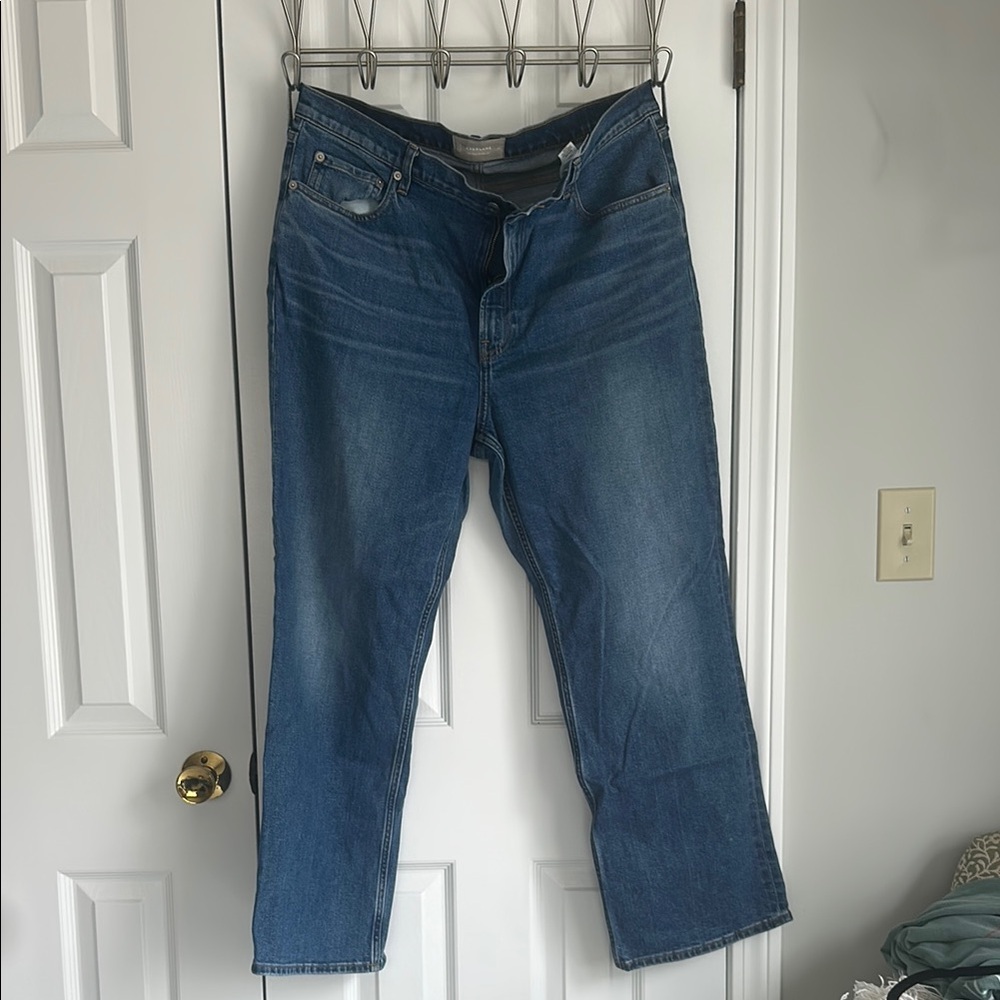 Everlane cheeky straight jean in vintage mid